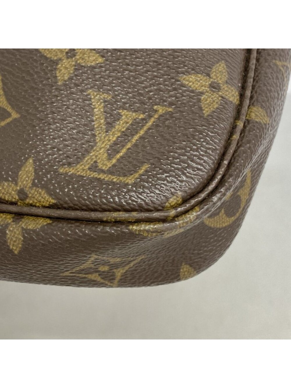 Louis Vuitton Pouch Monogram Pochette Brown - Picture 9 of 10